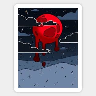 Blood Moon Sticker